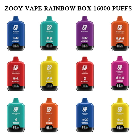 ZOOYVAPE Rainbow Box 16000 Disposable Vape
